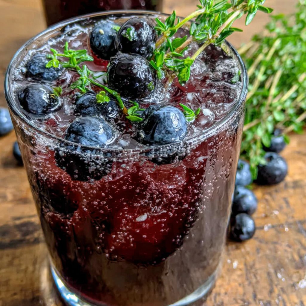 Blueberry-Thyme Spritzer