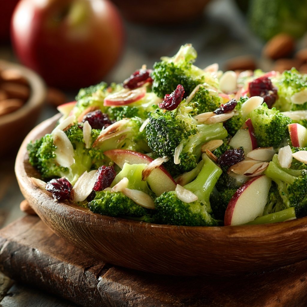 Crunchy Broccoli Apple Salad
