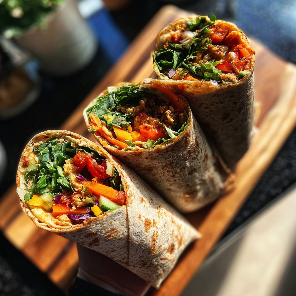 Quick and Easy Vegan Wraps