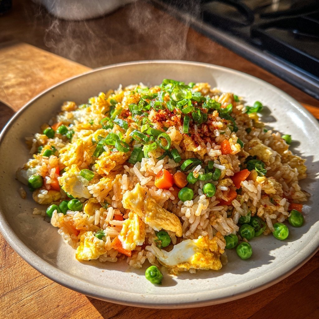 Quick 10 Minute Egg Fried Rice