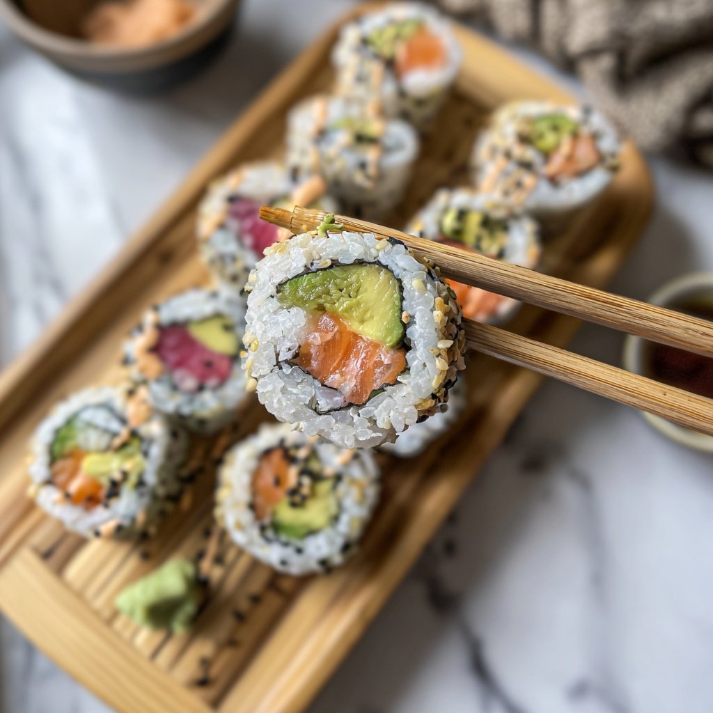 Global Japanese Sushi Rolls