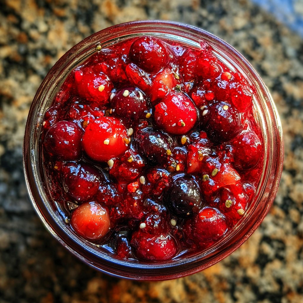 Sweet and Spicy Berry Chutney