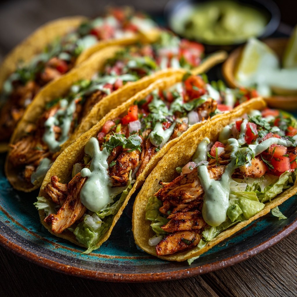 Global Mexican Chicken Tacos